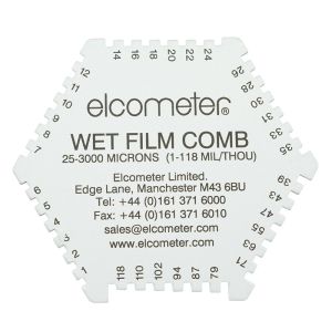 Гексагональная алюминиевая гребенка Elcometer 112AL
