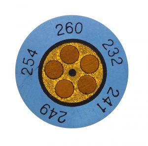 Круглые термоиндикаторы testoterm - измерительный диапазон +199 … +224 °C
